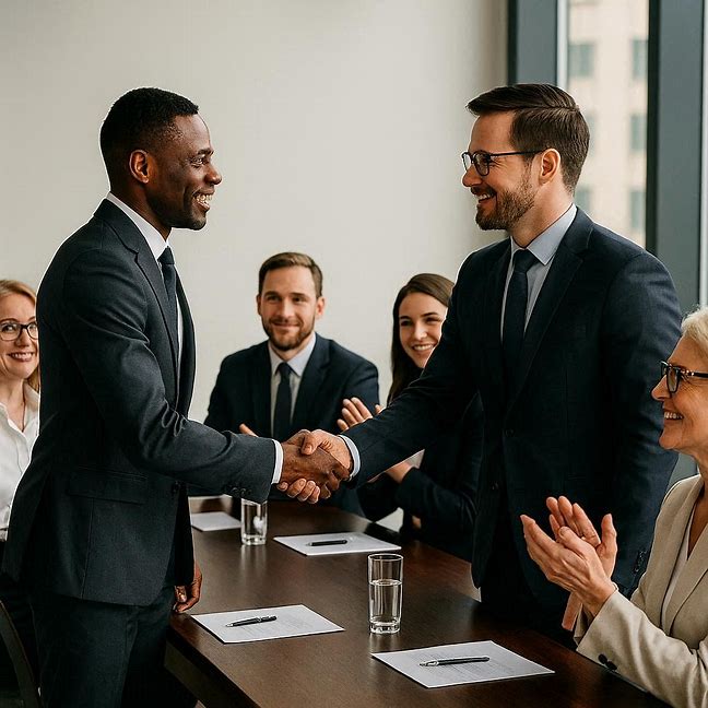 Corporate finance advisory meeting